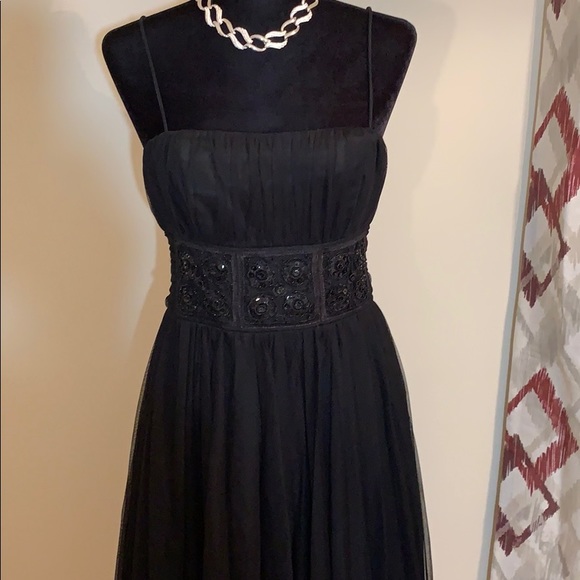 Cache Black dress size 6 - Picture 4 of 8